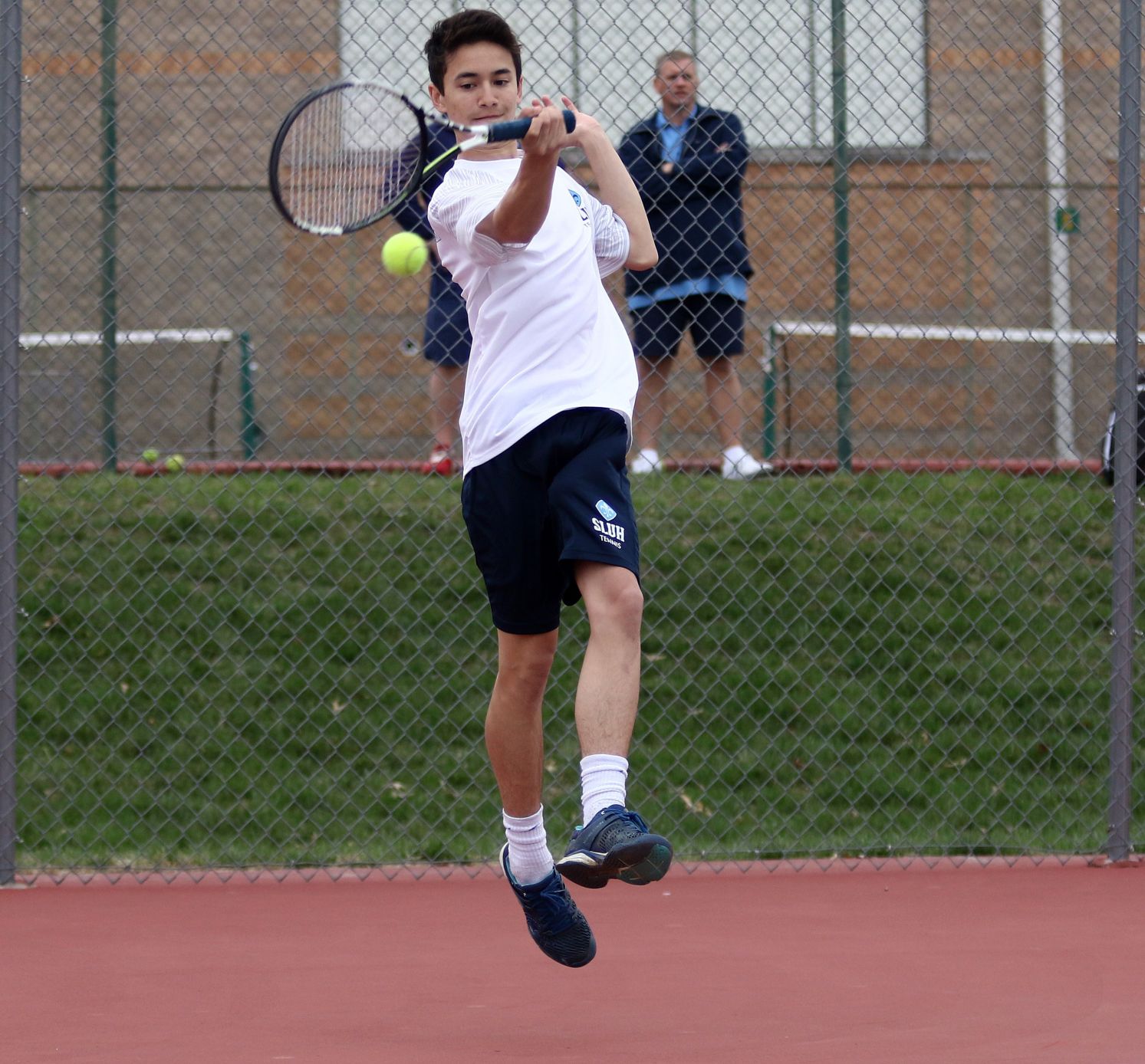SLUH vs. Lindbergh tennis
